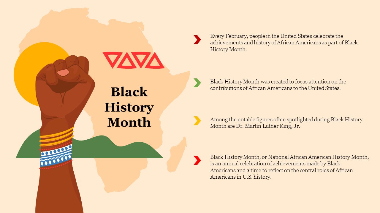 Free - Innovative Black History PowerPoint Backgrounds Slide